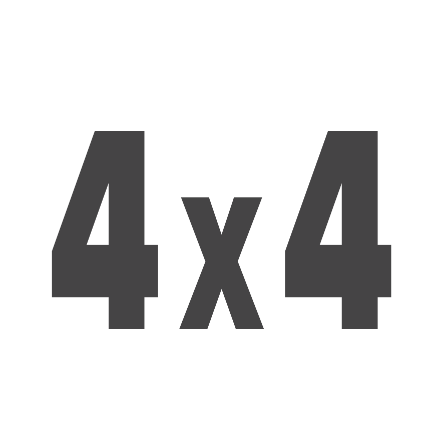 4 x 4